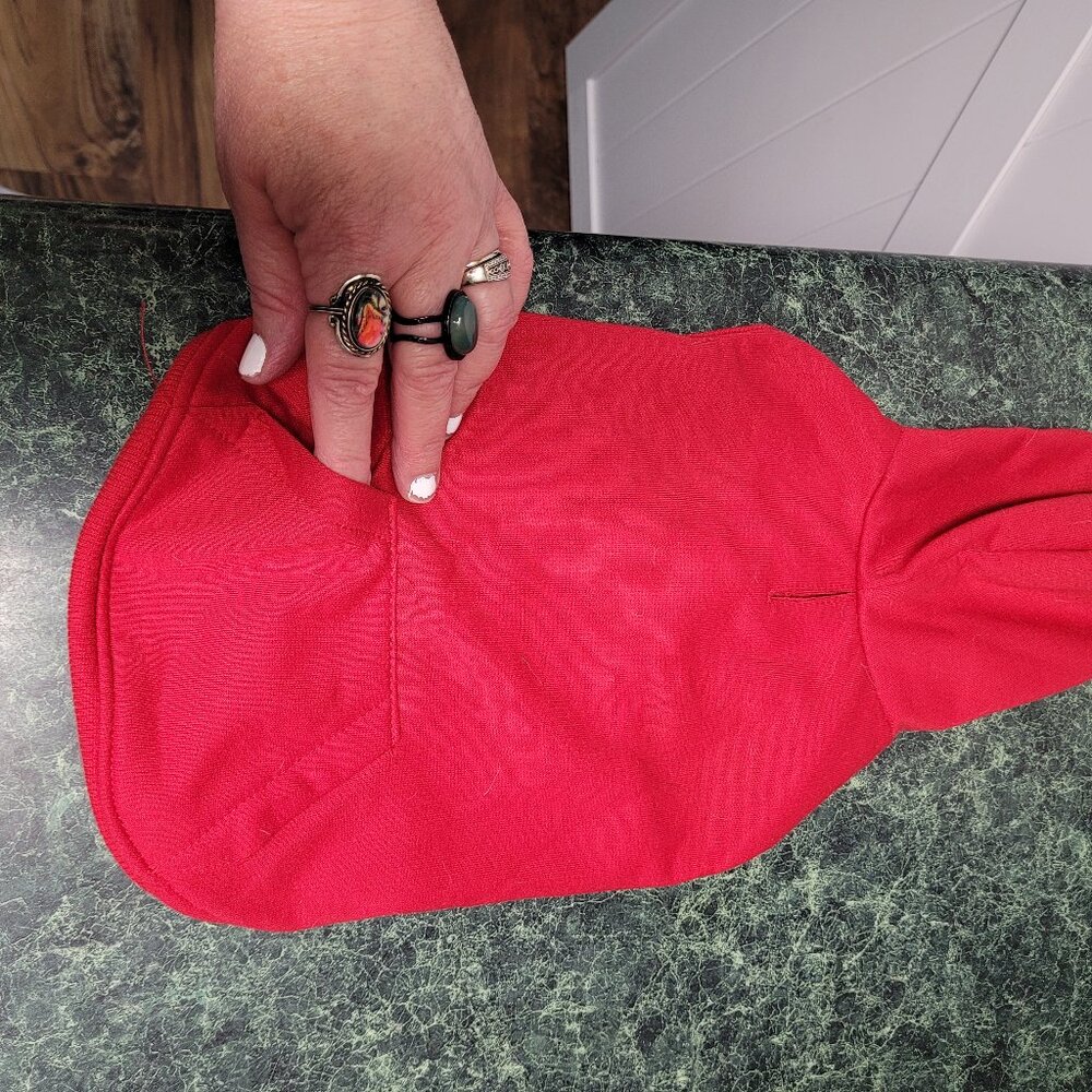 Red Doggie Cozy Hoodie Small